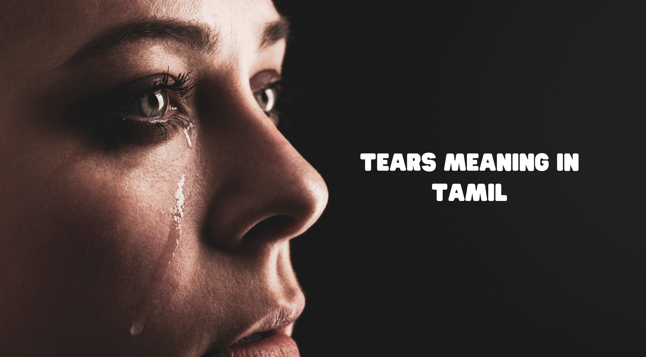 Tears Meaning in Tamil